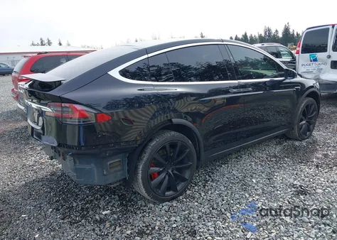 2017 Tesla Model X P100D from USA, damaged, VIN 5YJXCBE49HF055301